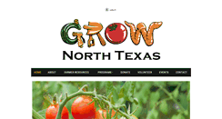 Desktop Screenshot of grownorthtexas.org