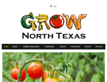 Tablet Screenshot of grownorthtexas.org